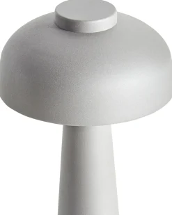 Trådløs LED-bordlampe AGUSAN Med dæmpning Metal Grå