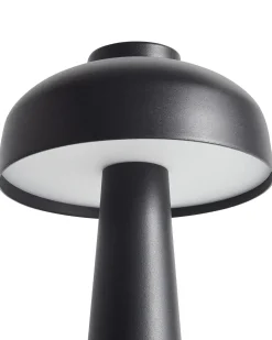 Trådløs LED-bordlampe AGUSAN Med dæmpning Metal Sort
