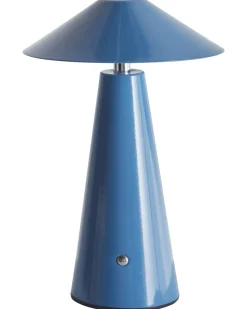 Trådløs LED-bordlampe APAYAO Med dæmpning Metal Blå
