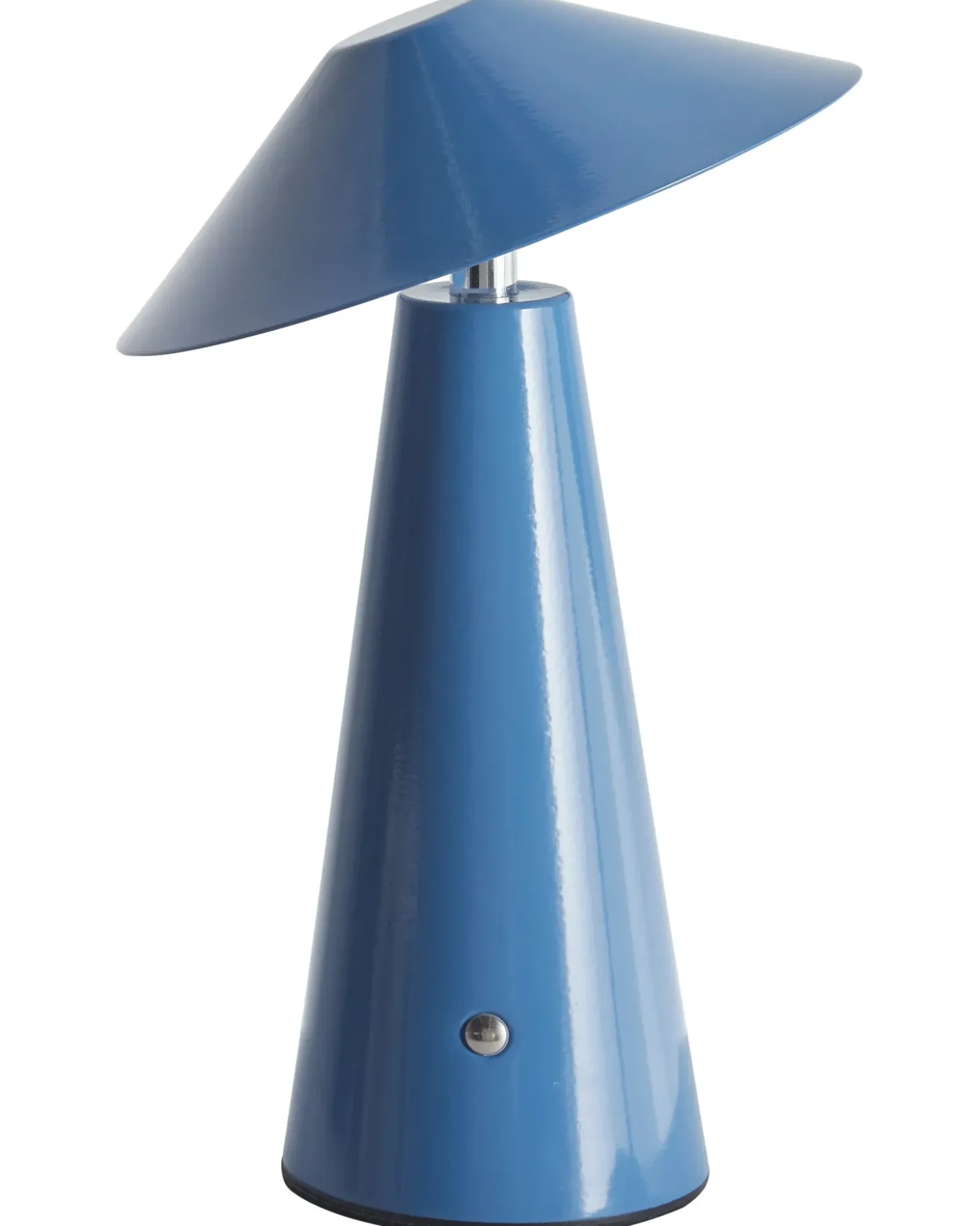 Trådløs LED-bordlampe APAYAO Med dæmpning Metal Blå