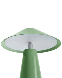 Trådløs LED-bordlampe APAYAO Med dæmpning Metal Grøn