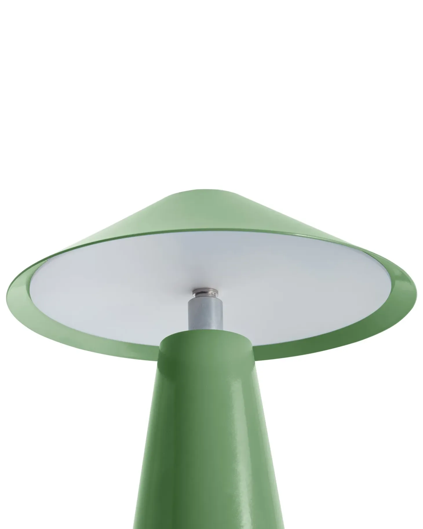 Trådløs LED-bordlampe APAYAO Med dæmpning Metal Grøn