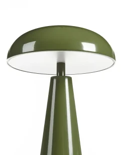 Trådløs LED-bordlampe BOCONO Med dæmpning Metal Grøn
