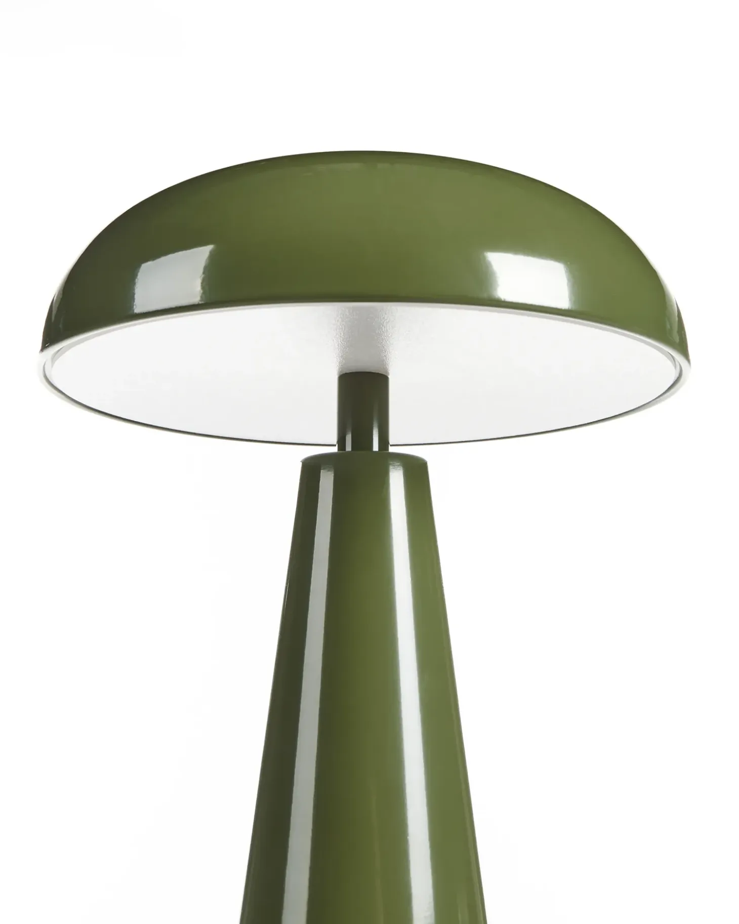 Trådløs LED-bordlampe BOCONO Med dæmpning Metal Grøn