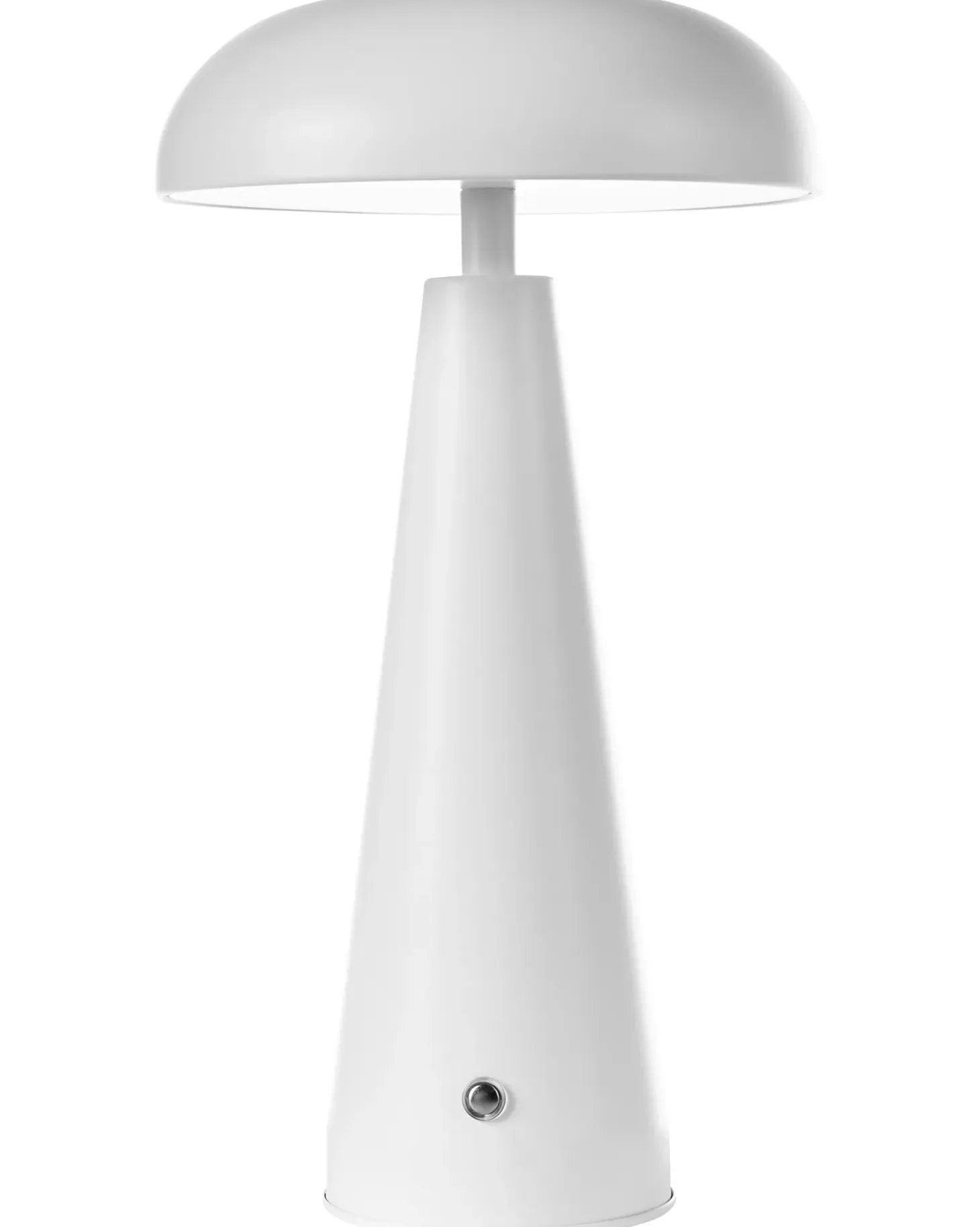 Trådløs LED-bordlampe BOCONO Med dæmpning Metal Hvid