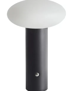 Trådløs LED-bordlampe BUAYAN Med dæmpning Metal Sort