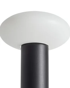 Trådløs LED-bordlampe BUAYAN Med dæmpning Metal Sort