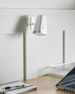 Trådløs LED-bordlampe MUSCA Med dæmpning Hvid