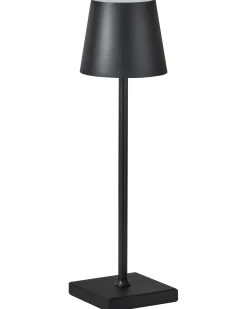 Trådløs LED-bordlampe BACEIRO Med dæmpning Metal Sort