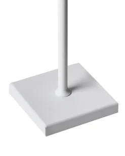 Trådløs LED-bordlampe BACEIRO Med dæmpning Metal Hvid