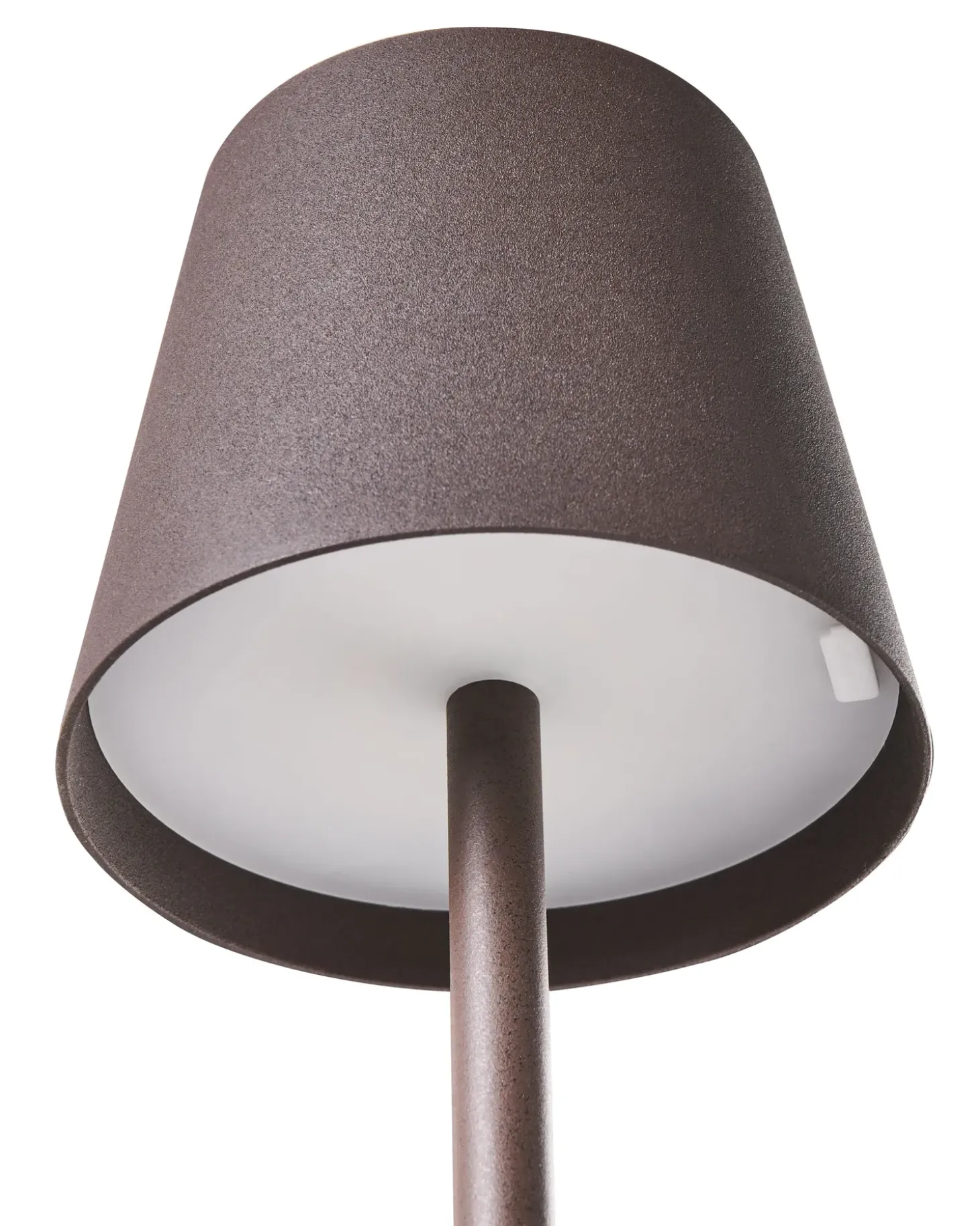 Trådløs LED-bordlampe BACEIRO Med dæmpning Metal Brun