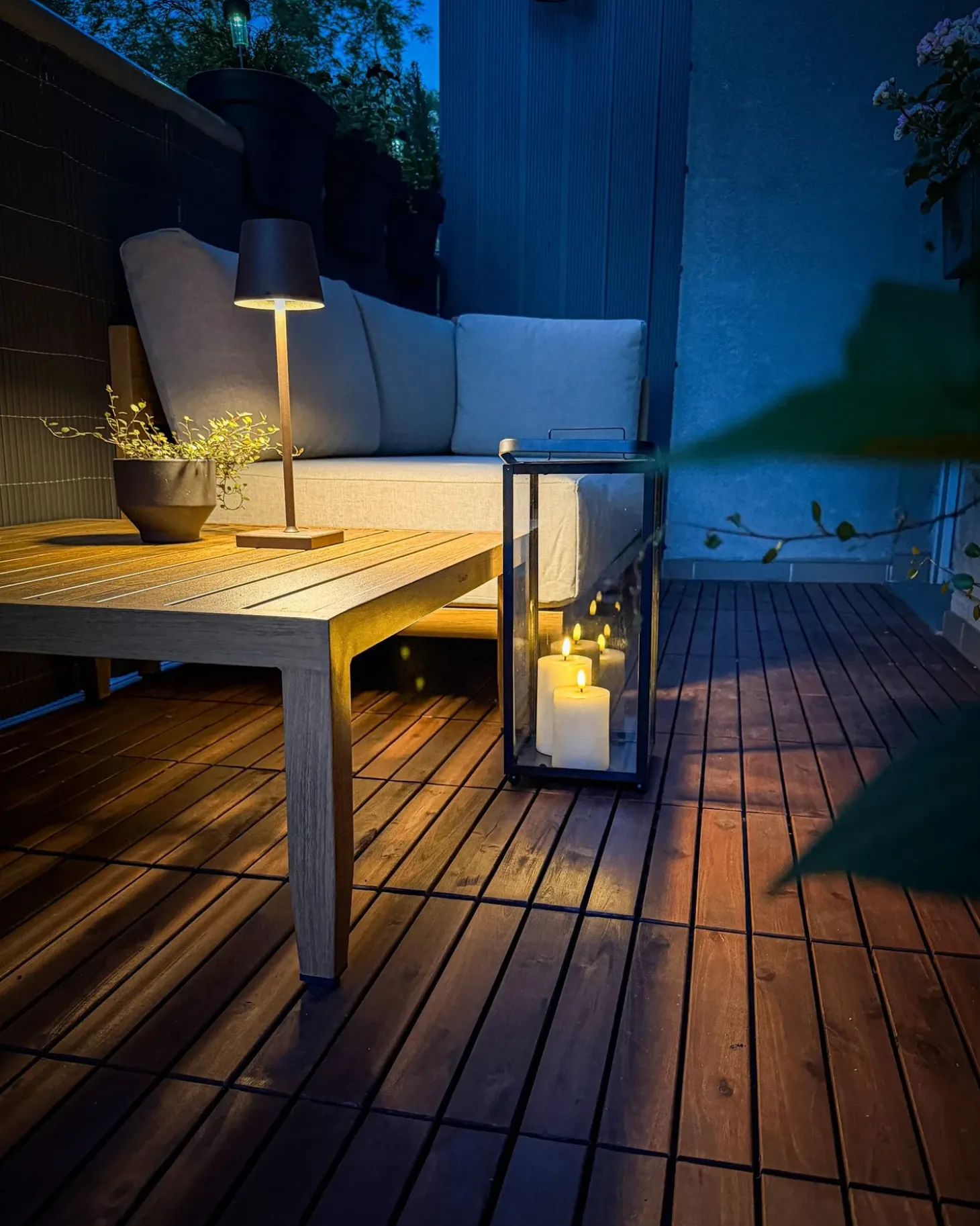 Trådløs LED-bordlampe BACEIRO Med dæmpning Metal Brun