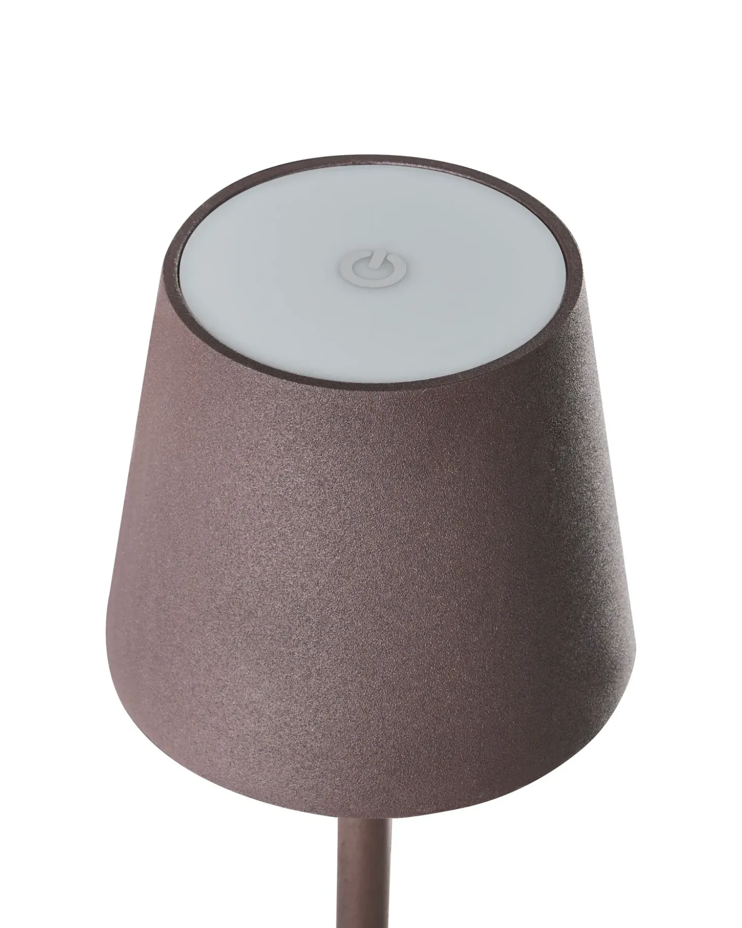 Trådløs LED-bordlampe BACEIRO Med dæmpning Metal Brun