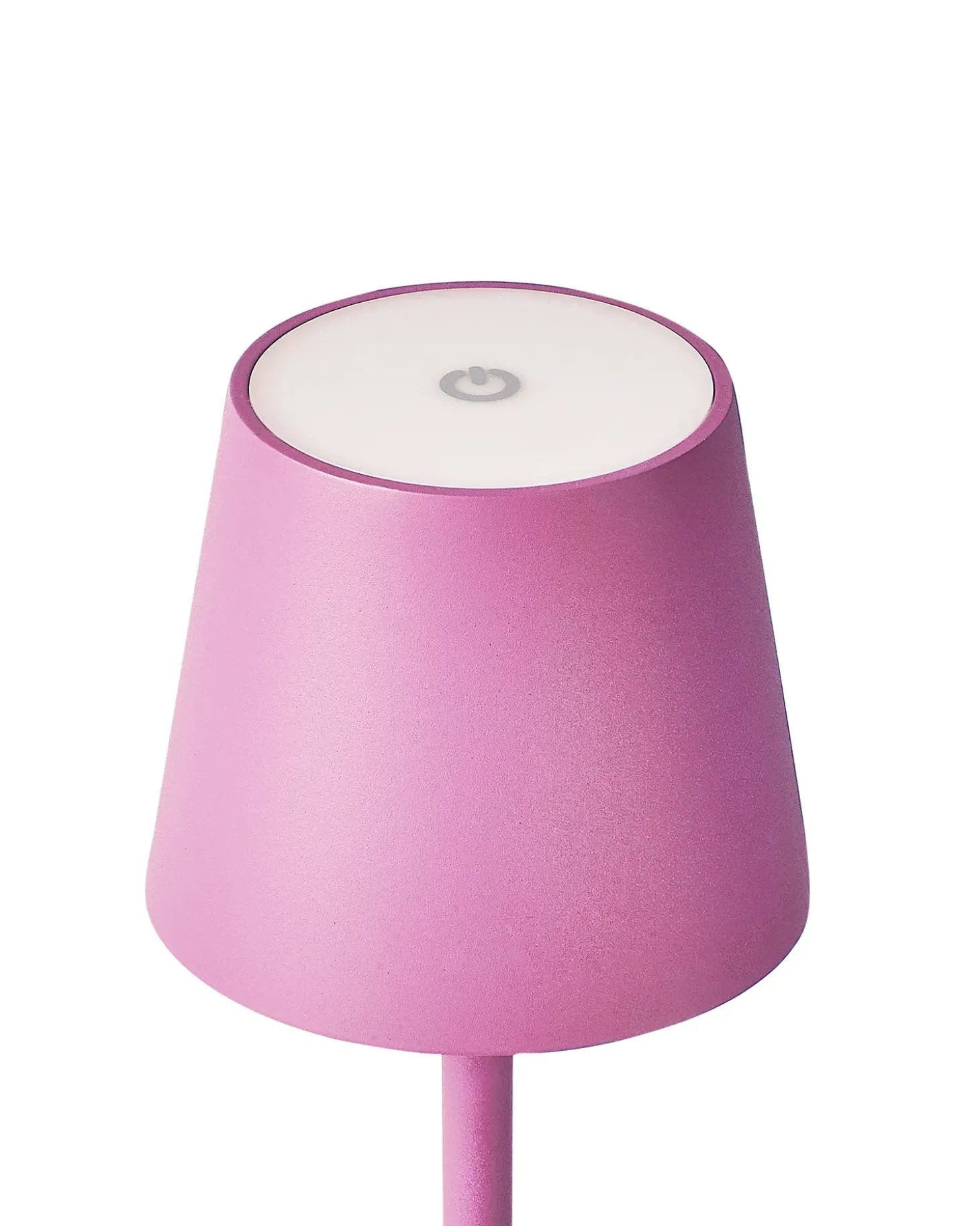 Trådløs LED-bordlampe BACEIRO Metal Lyserød