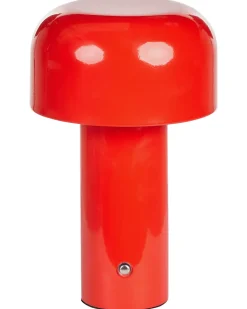 Trådløs LED-bordlampe BESOS Med dæmpning Metal Rød
