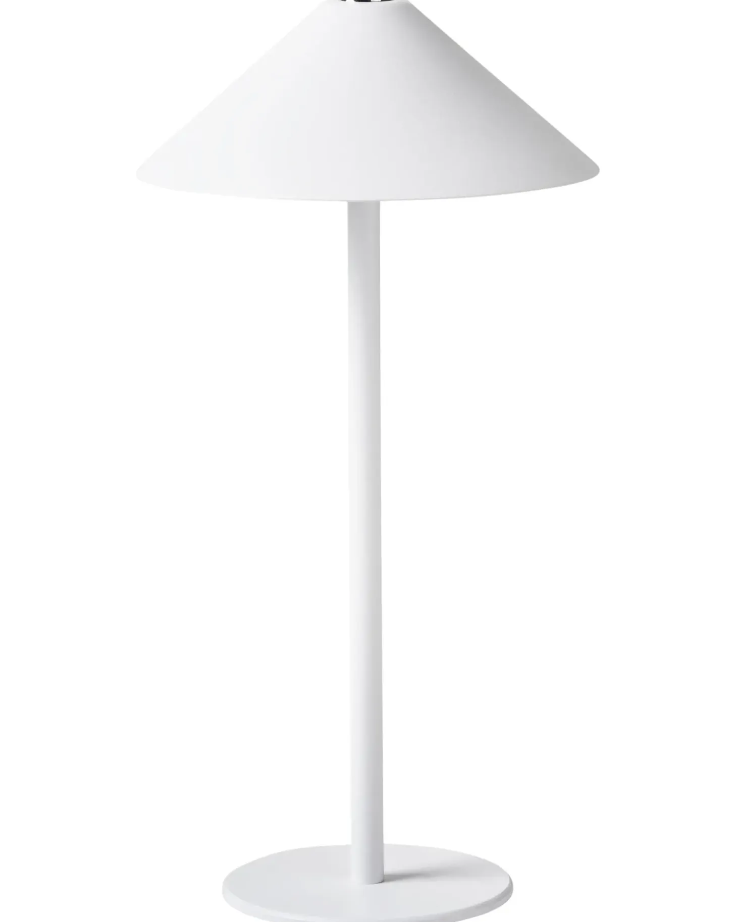 Trådløs LED-bordlampe FRANCOLI Med dæmpning Metal Hvid
