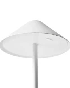 Trådløs LED-bordlampe FRANCOLI Med dæmpning Metal Hvid