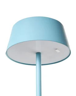 Trådløs LED-bordlampe GUDER Med dæmpning Metal Blå