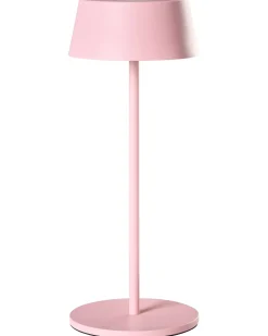 Trådløs LED-bordlampe GUDER Med dæmpning Metal Lyserød