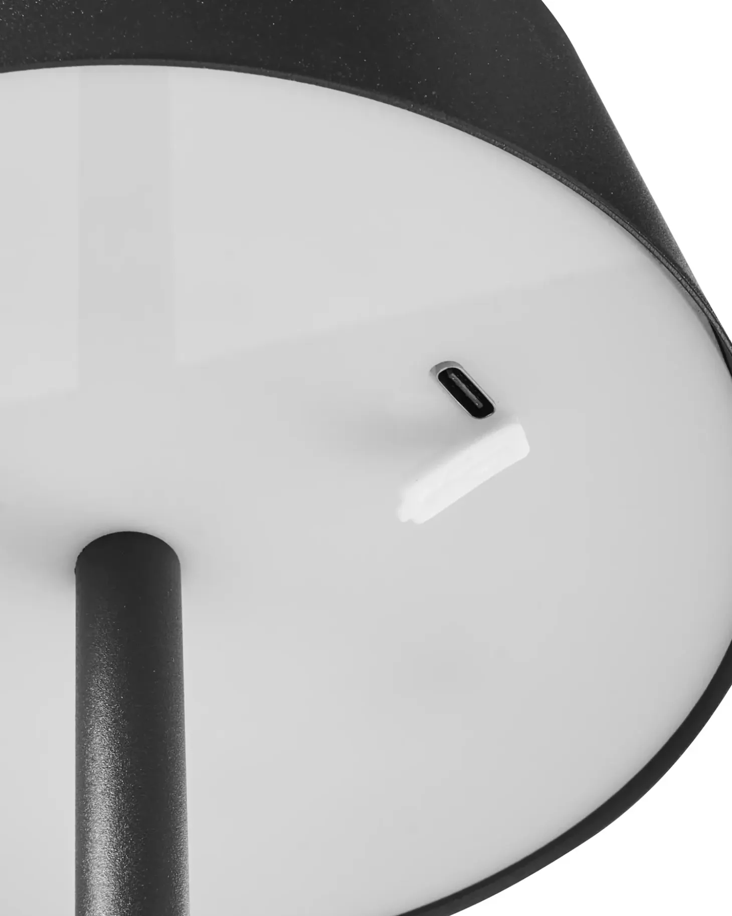 Trådløs LED-bordlampe GUDER Med dæmpning Metal Sort