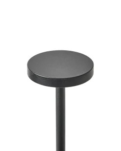 Trådløs LED-bordlampe LIZANDRO Med dæmpning Metal Sort