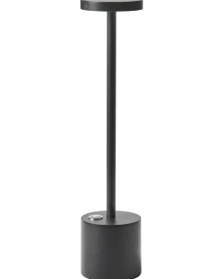Trådløs LED-bordlampe LIZANDRO Med dæmpning Metal Sort