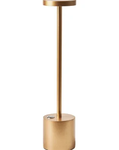 Trådløs LED-bordlampe LIZANDRO Med dæmpning Metal Guld