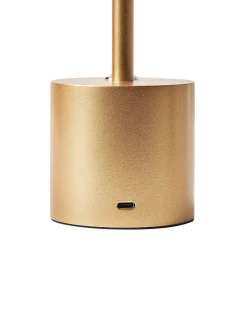 Trådløs LED-bordlampe LIZANDRO Med dæmpning Metal Guld