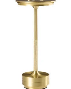 Trådløs LED-bordlampe MAGO Med dæmpning Metal Guld