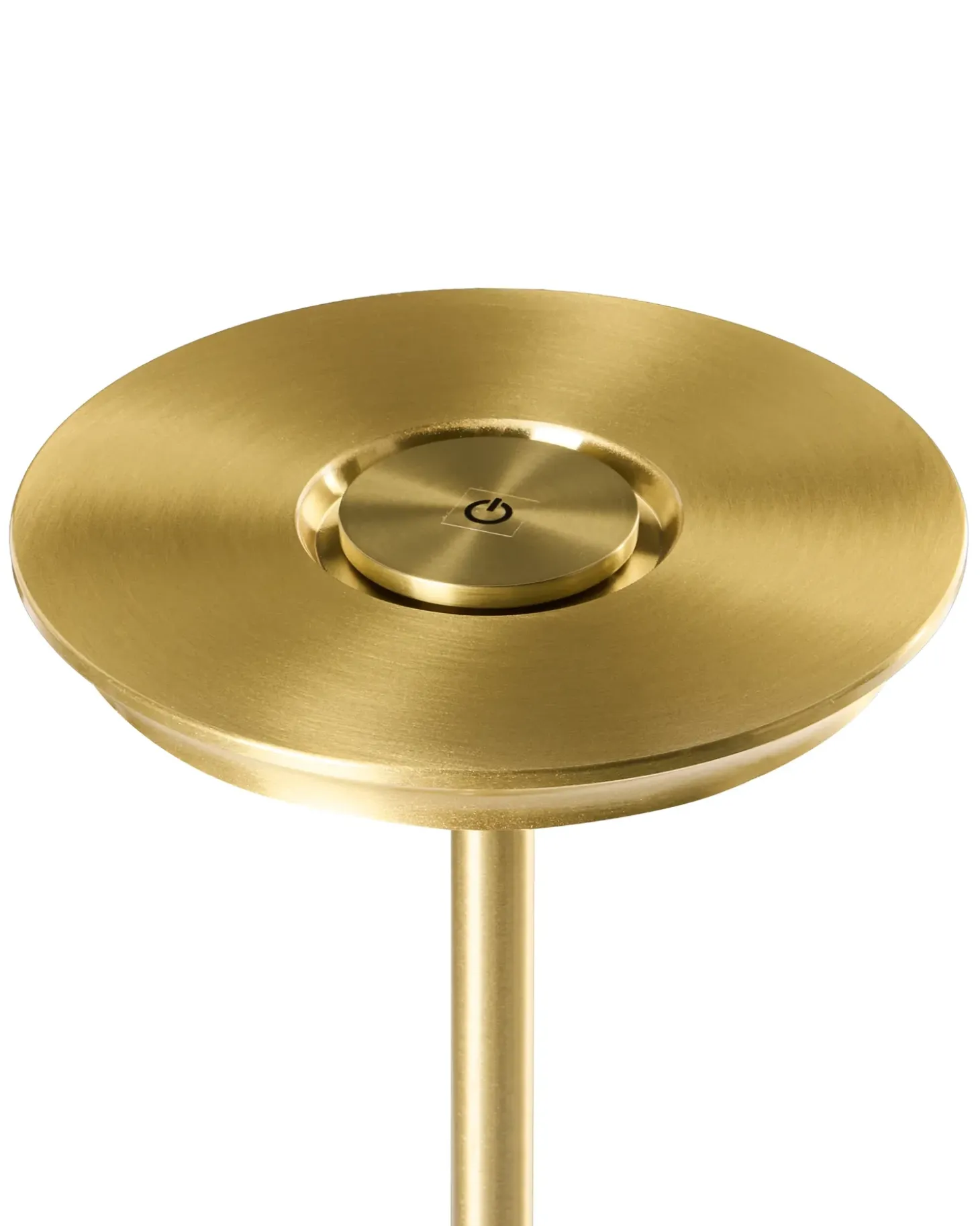 Trådløs LED-bordlampe MAGO Med dæmpning Metal Guld