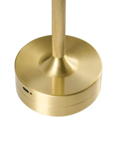 Trådløs LED-bordlampe MAGO Med dæmpning Metal Guld