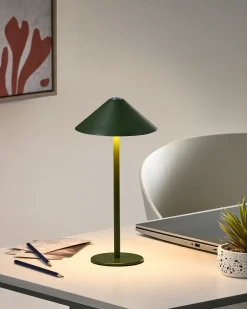 Trådløs LED-bordlampe MODJO Med dæmpning Metal Grøn
