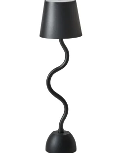 Trådløs LED-bordlampe VOUGA Med dæmpning Metal Sort