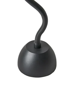 Trådløs LED-bordlampe VOUGA Med dæmpning Metal Sort
