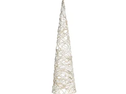 TUELSO Juletræ 60/80/100 cm Hvid/guld