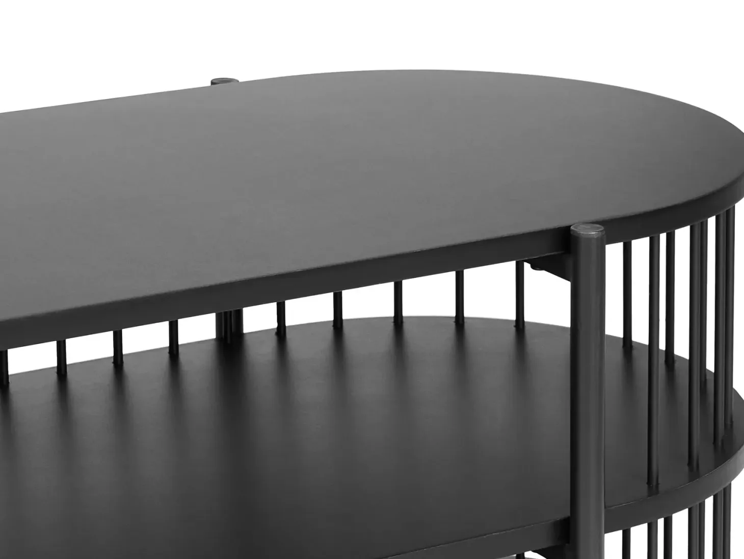 TV-bord BIRSON Sort