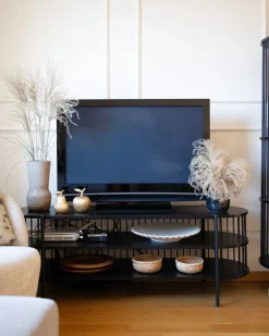 TV-bord BIRSON Sort