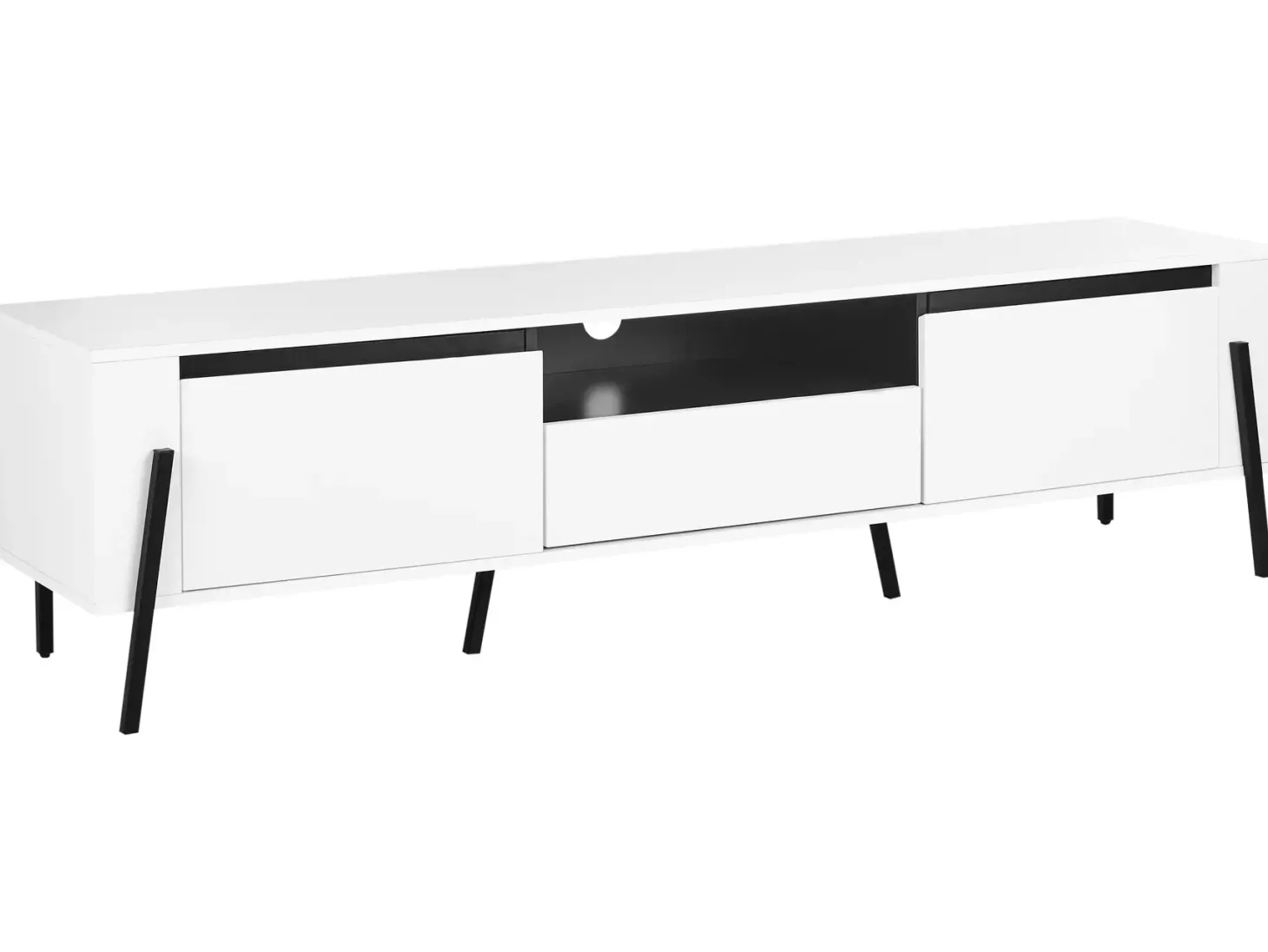 TV-bord BLACKPOOL Hvid