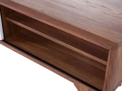 TV-bord BUFFALO Brun/hvid