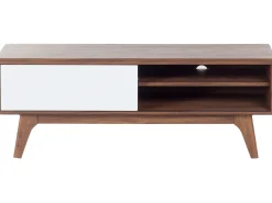 TV-bord BUFFALO Brun/hvid