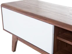 TV-bord BUFFALO Brun/hvid
