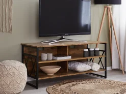 TV-bord CARLISLE Mørkebrun