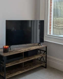 TV-bord CARLISLE Mørkebrun