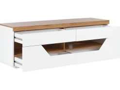 TV-bord CHEVAL Brun/hvid