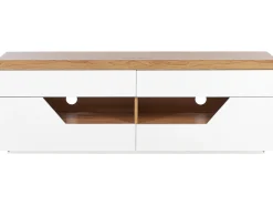 TV-bord CHEVAL Brun/hvid