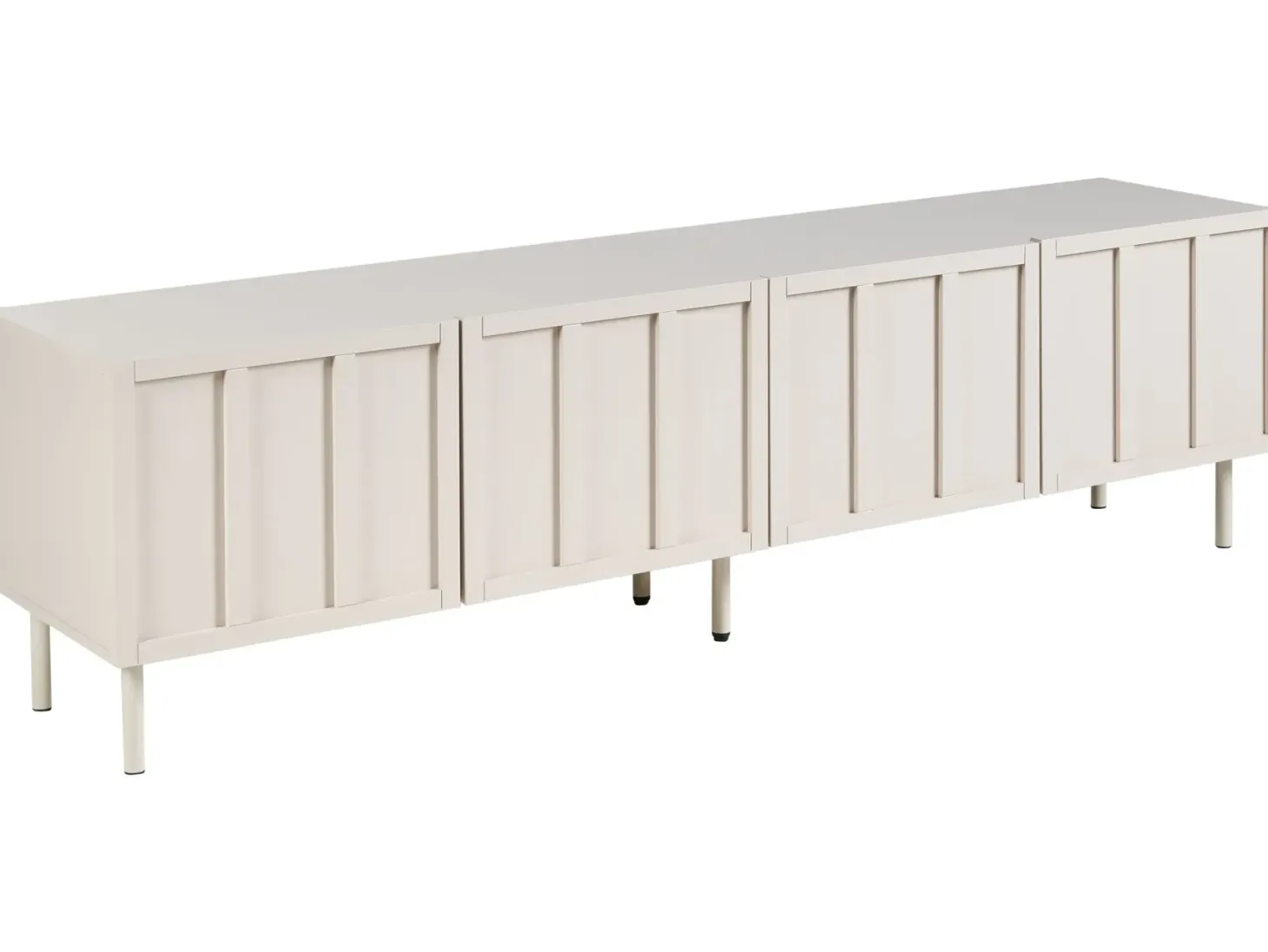 TV-bord CLUNES Lys Beige