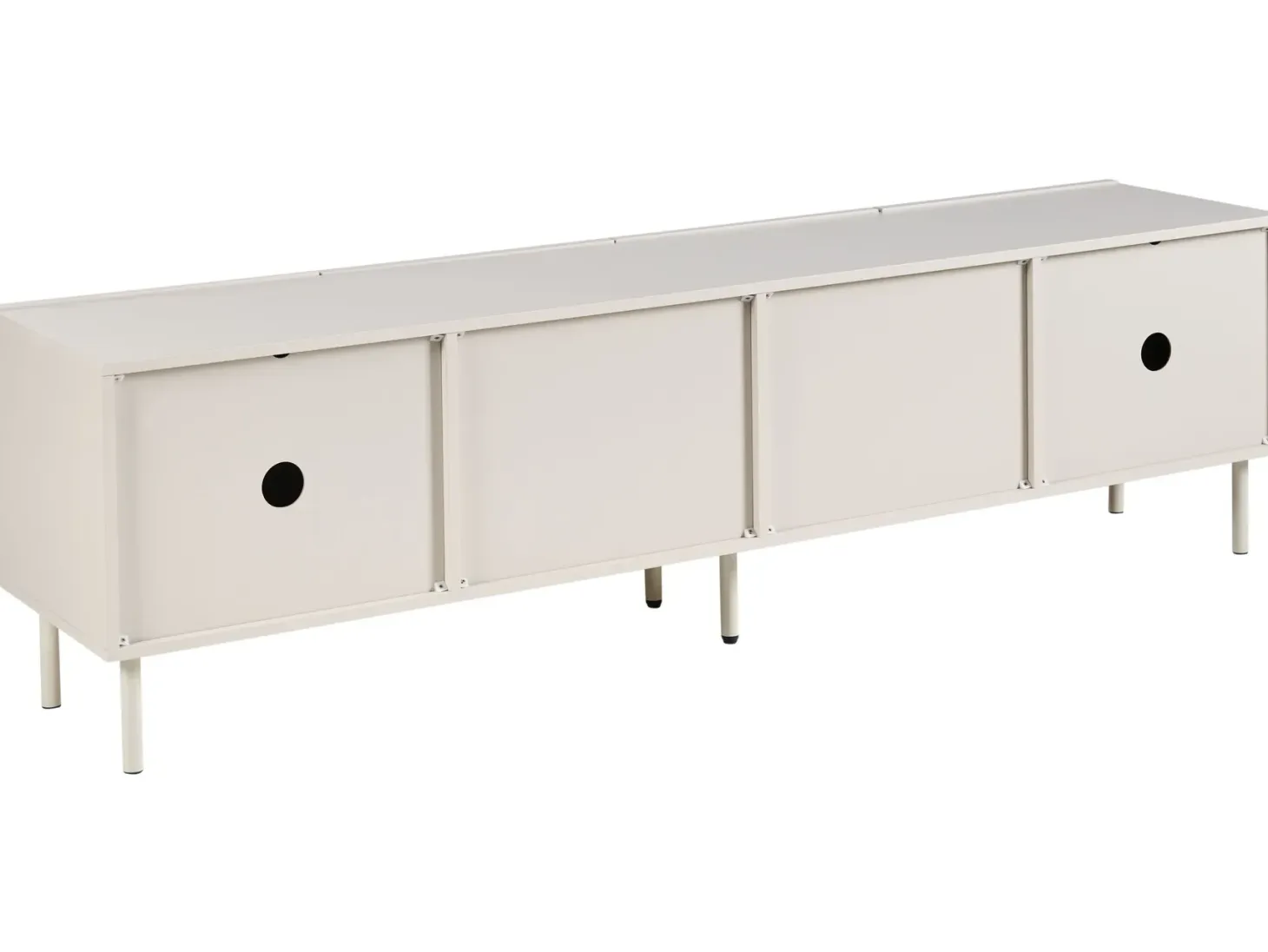 TV-bord CLUNES Lys Beige