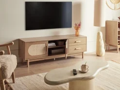 TV-bord COSTELLO Lysebrun