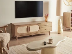 TV-bord COSTELLO Lysebrun