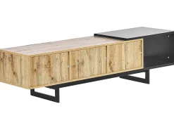 TV-bord FIORA Brun/sort